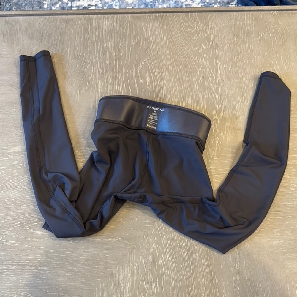 Steel Gray Carbon38 Takara Shine Leggings Extra Small  New Without Tags - Picture 12 of 16
